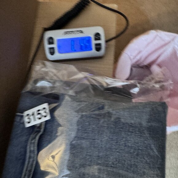 Rue 21 Premium White Wash Jeans Blue Mens Size 32 x 32 Slim Taper  Supreme Flex - Picture 9 of 9